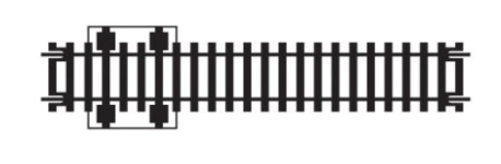 Hornby R618 - 1: 76 - Trenngleis, 168 mm